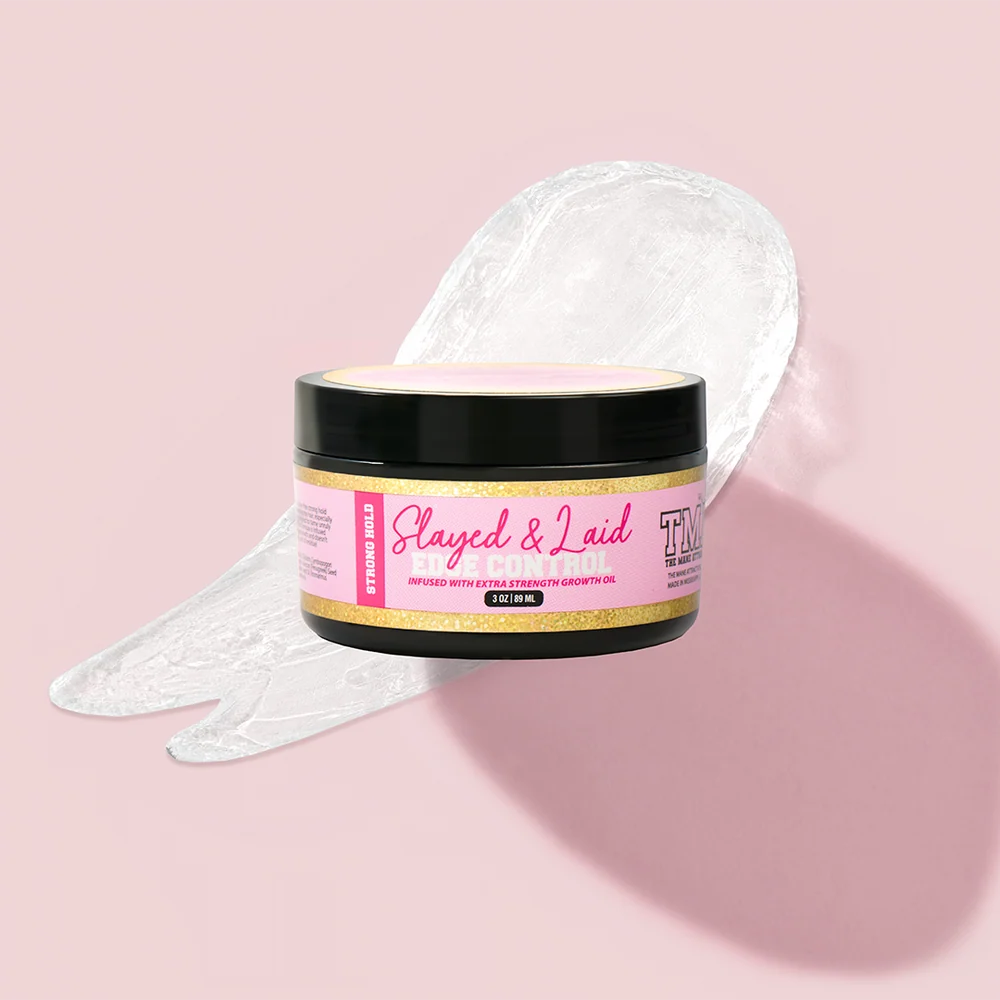 Slayed & Laid Edge Control- Strong Hold - The Mane Attraction