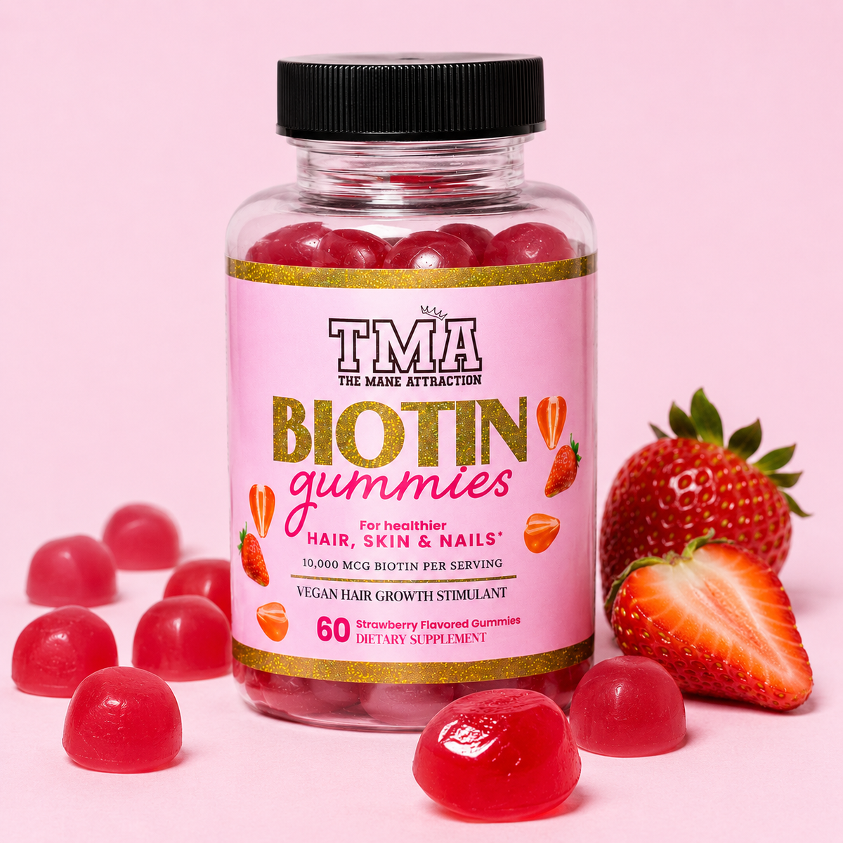 biotin gummies - The Mane Attraction