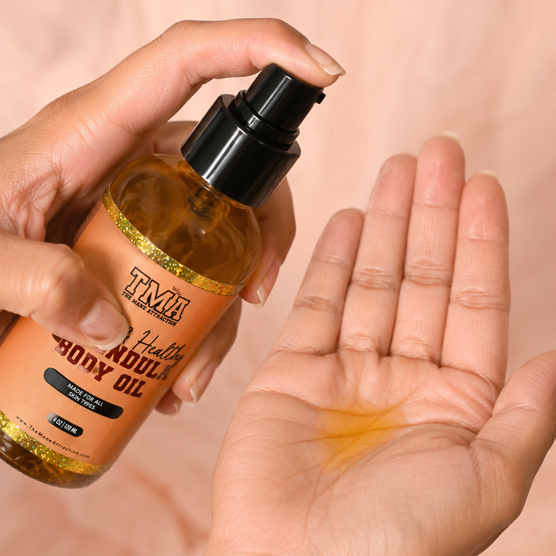 Healed & Healthy Calendula Body Oil - The Mane Attraction