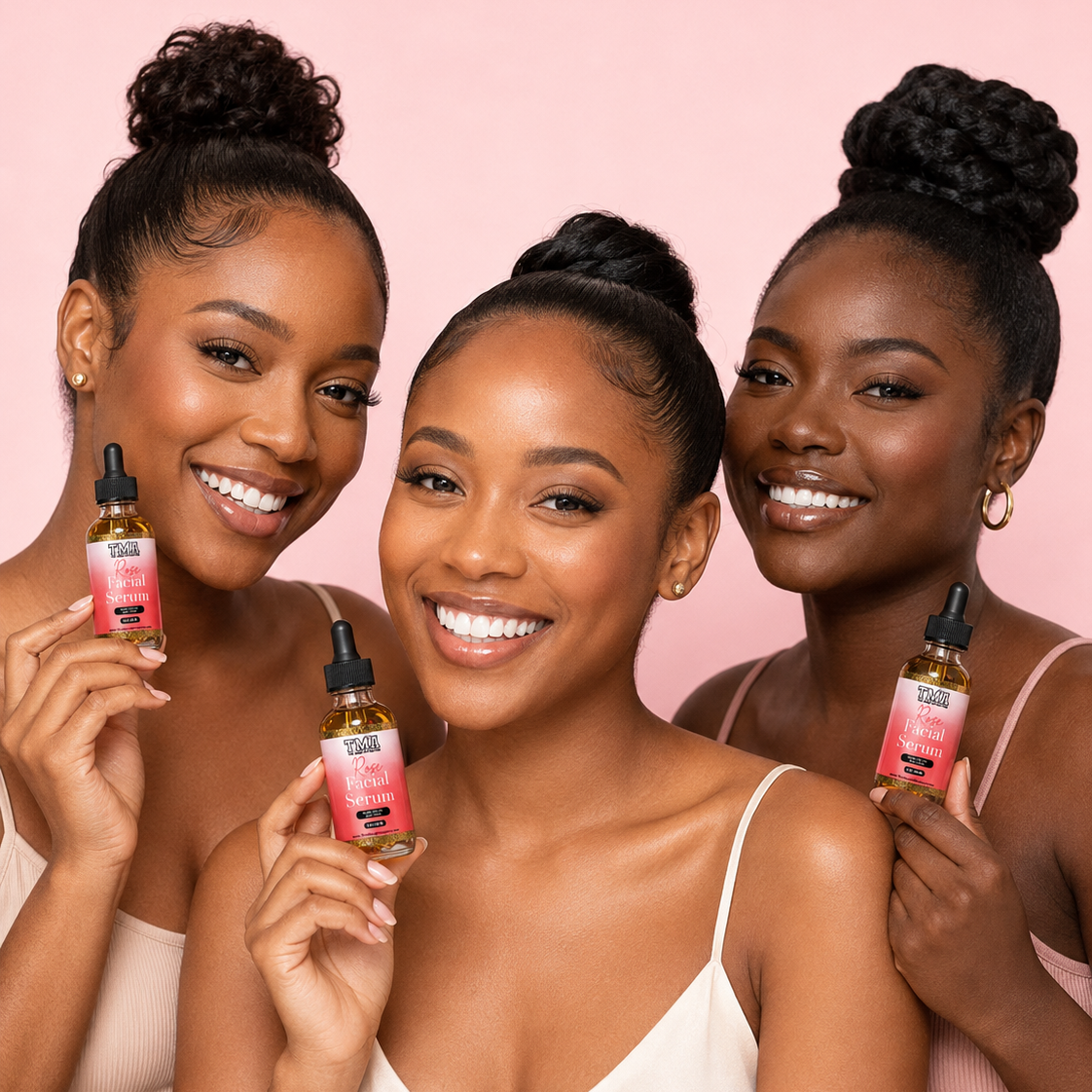 Rosé Facial Serum 3-In-1 Bundle - The Mane Attraction