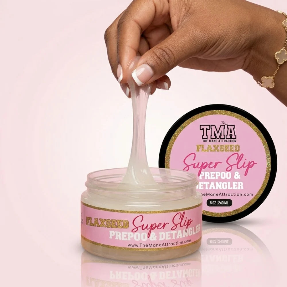 Flaxseed Super Slip Prepoo & Detangler - The Mane Attraction