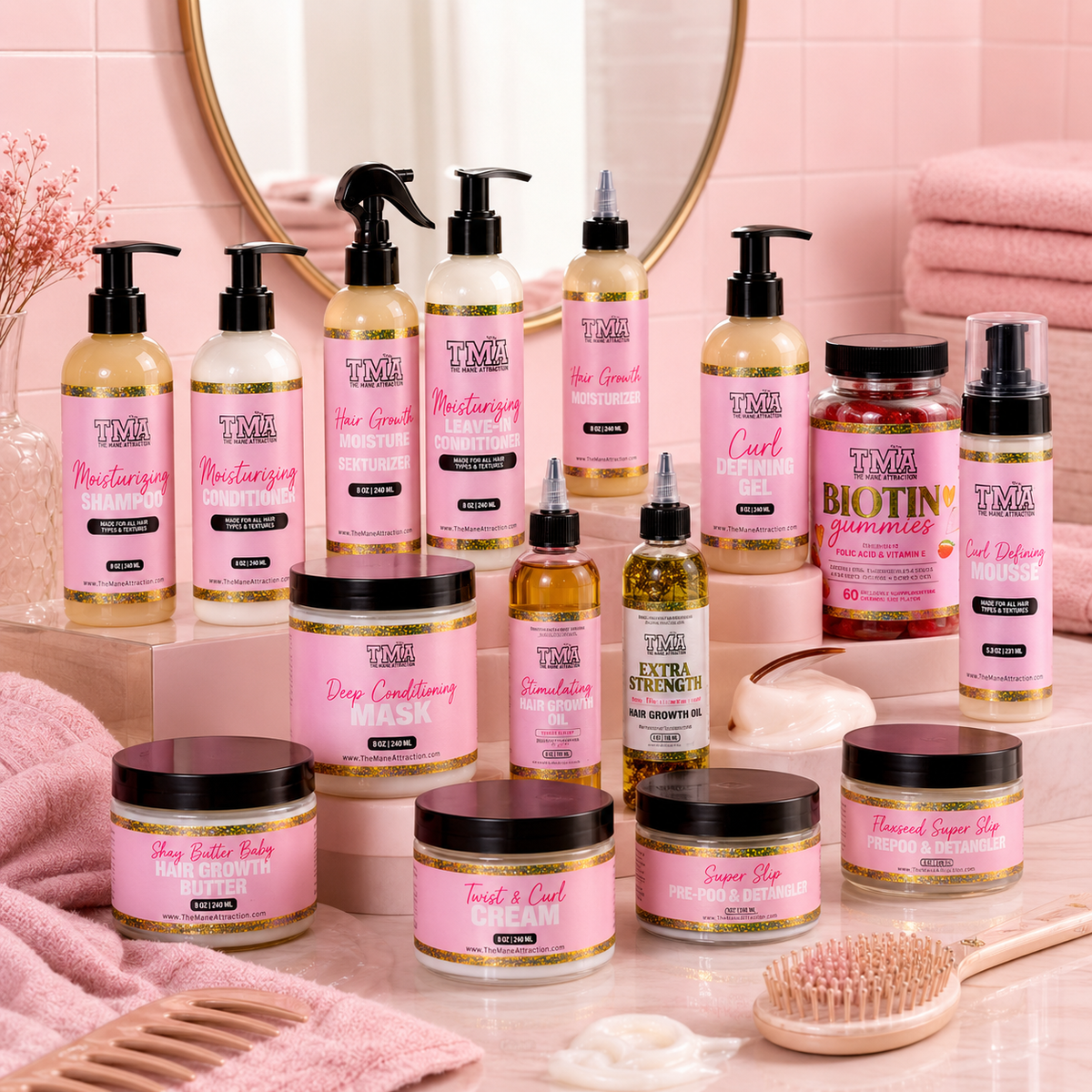 Complete Healthy Hair Kit - The Mane Attraction