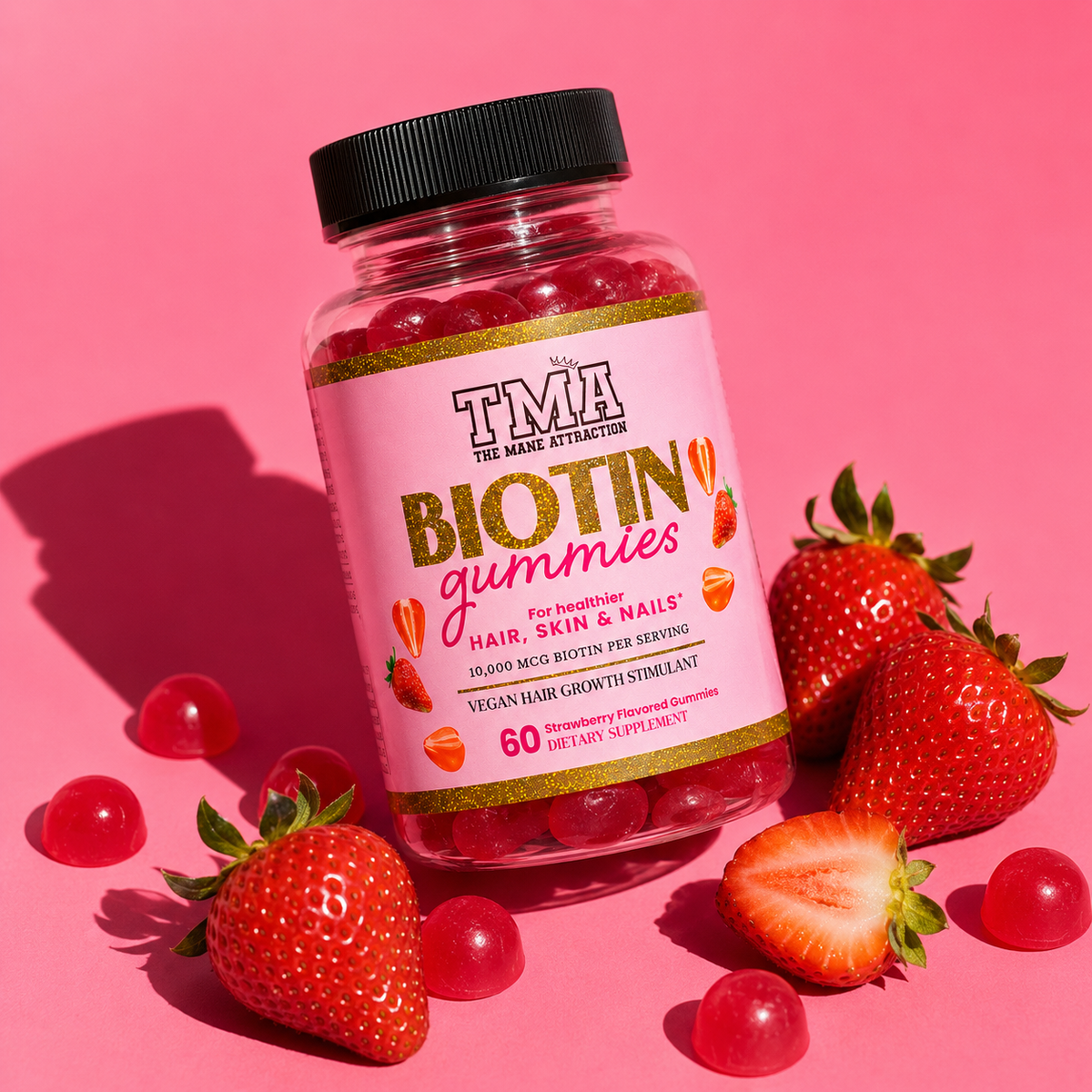 biotin gummies - The Mane Attraction