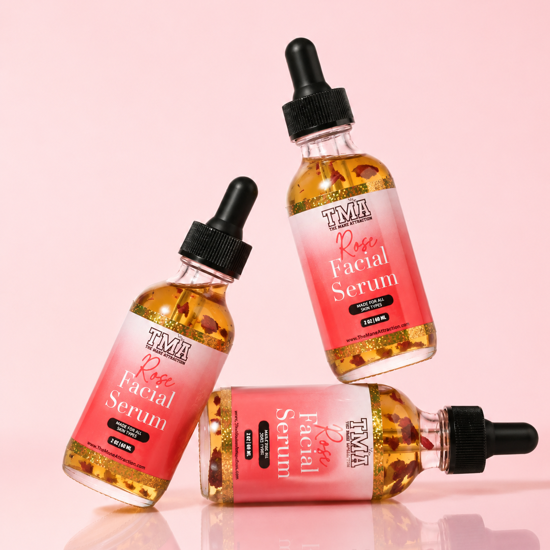 Rosé Facial Serum 3-In-1 Bundle - The Mane Attraction