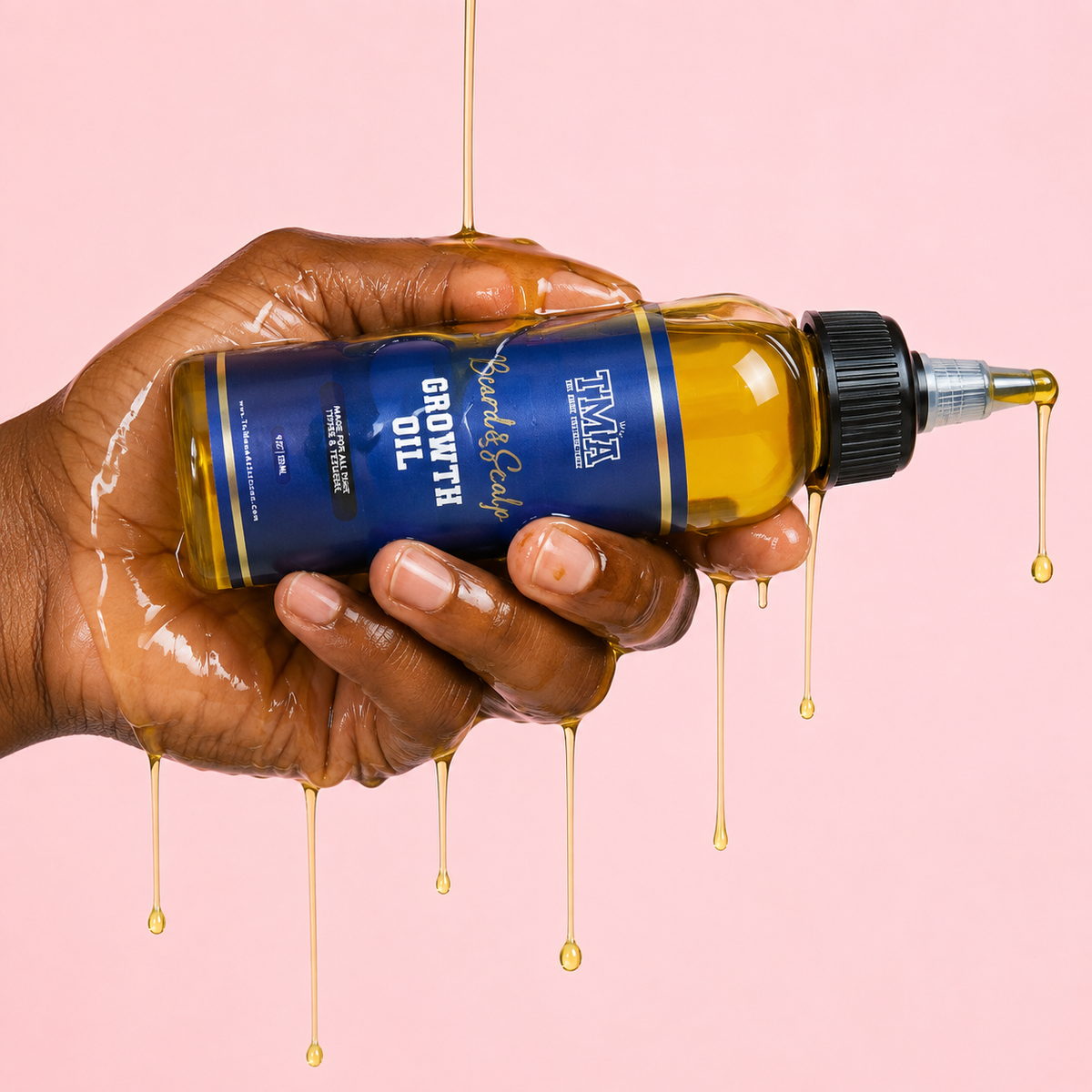 Jumbo Beard & Scalp Stimulating Growth Oil - The Mane Attraction