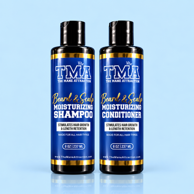 Beard & Scalp Shampoo & Conditioner Duo - The Mane Attraction