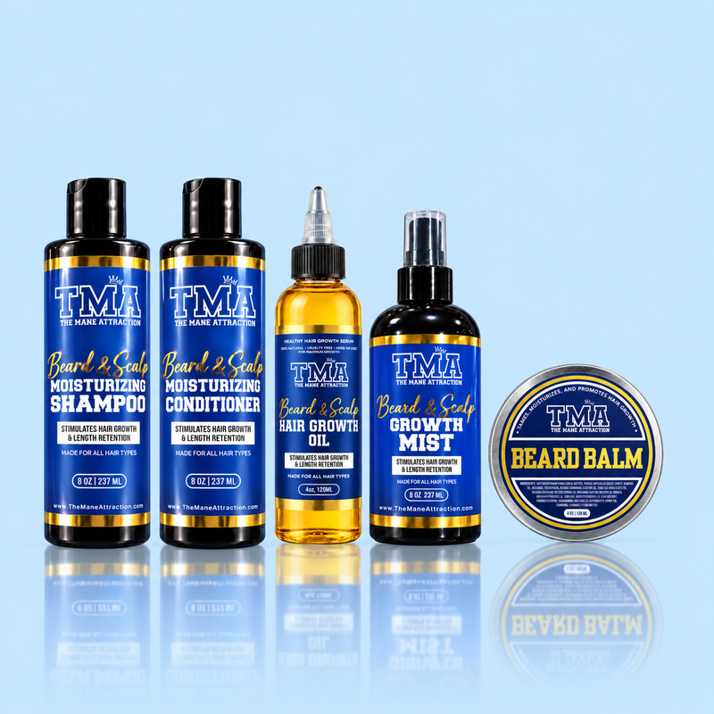 Complete Beard & Scalp Growth System - The Mane Attraction