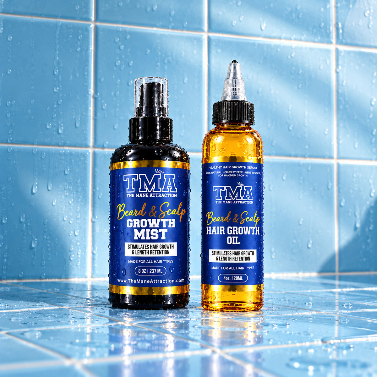 Beard & Scalp Daily Growth Duo - The Mane Attraction