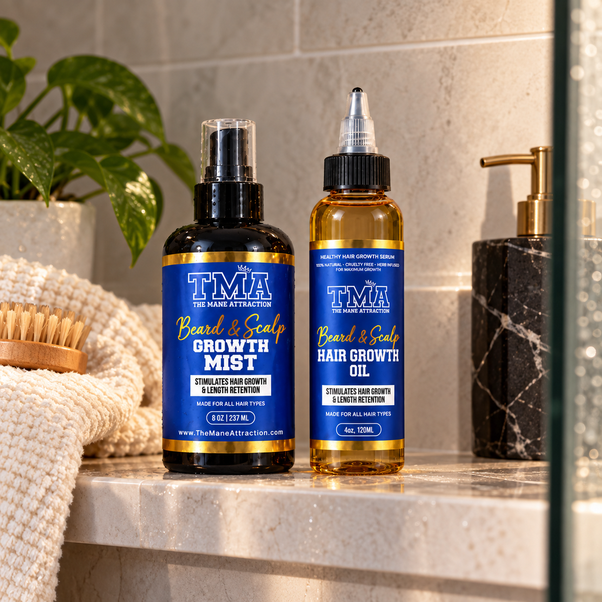 Beard & Scalp Daily Growth Duo - The Mane Attraction