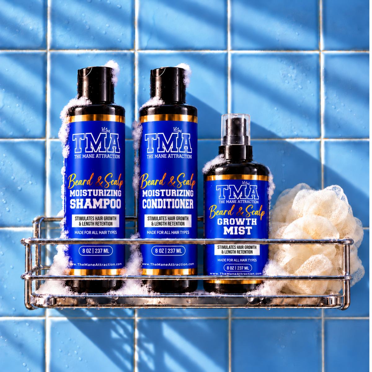 Beard & Scalp Growth Trio - The Mane Attraction
