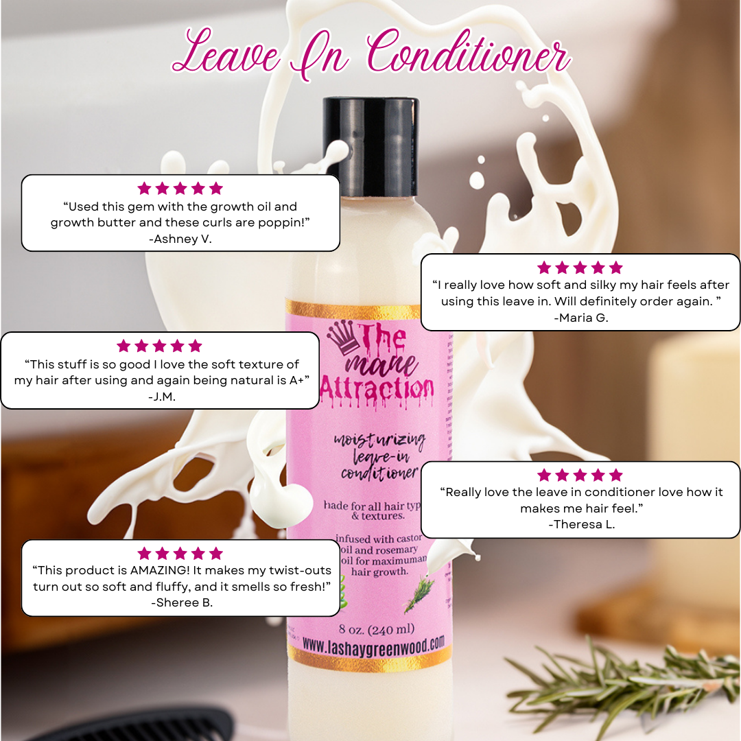 Moisturizing Leave-In Conditioner - The Mane Attraction