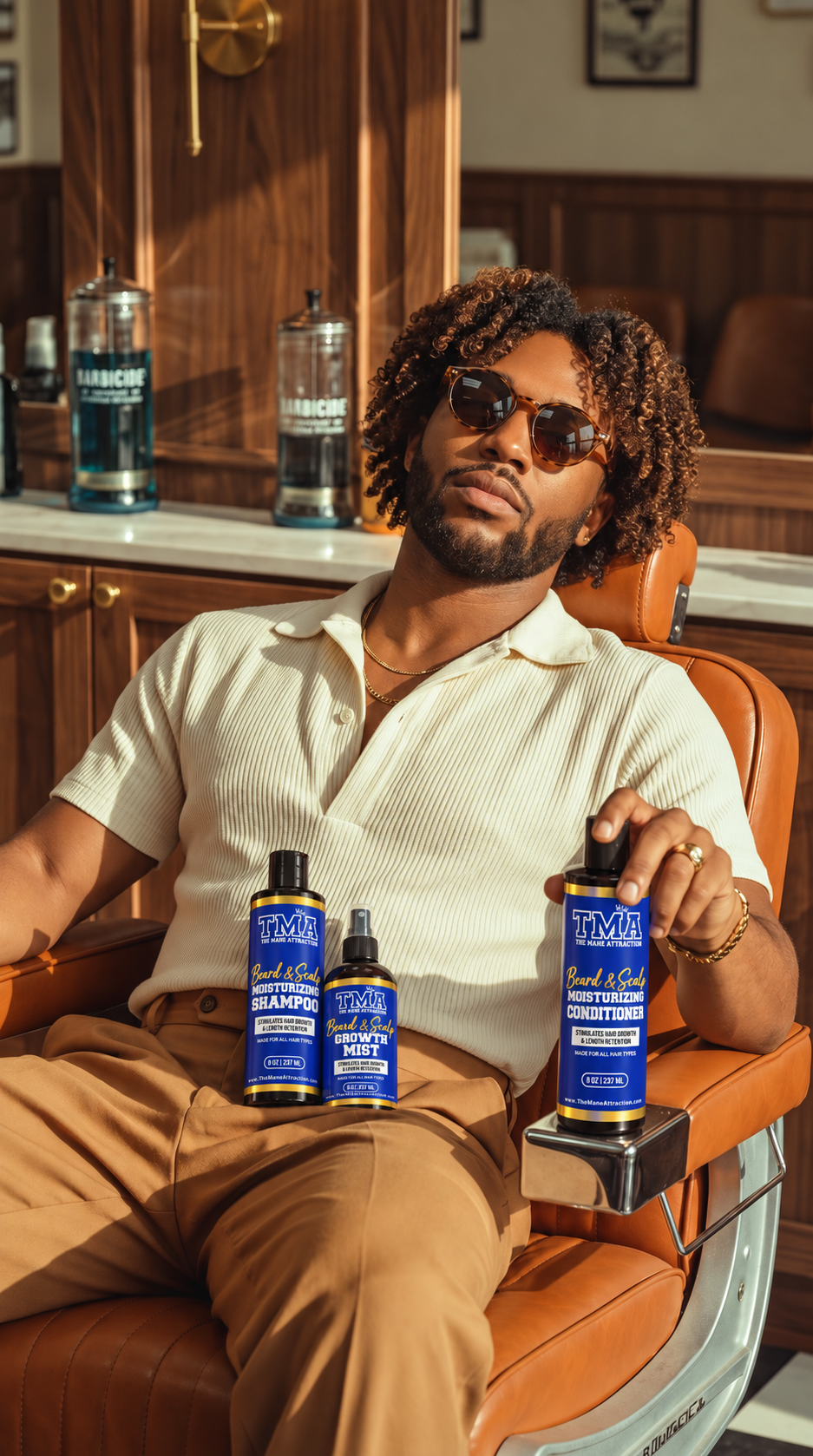 Beard & Scalp Growth Trio - The Mane Attraction