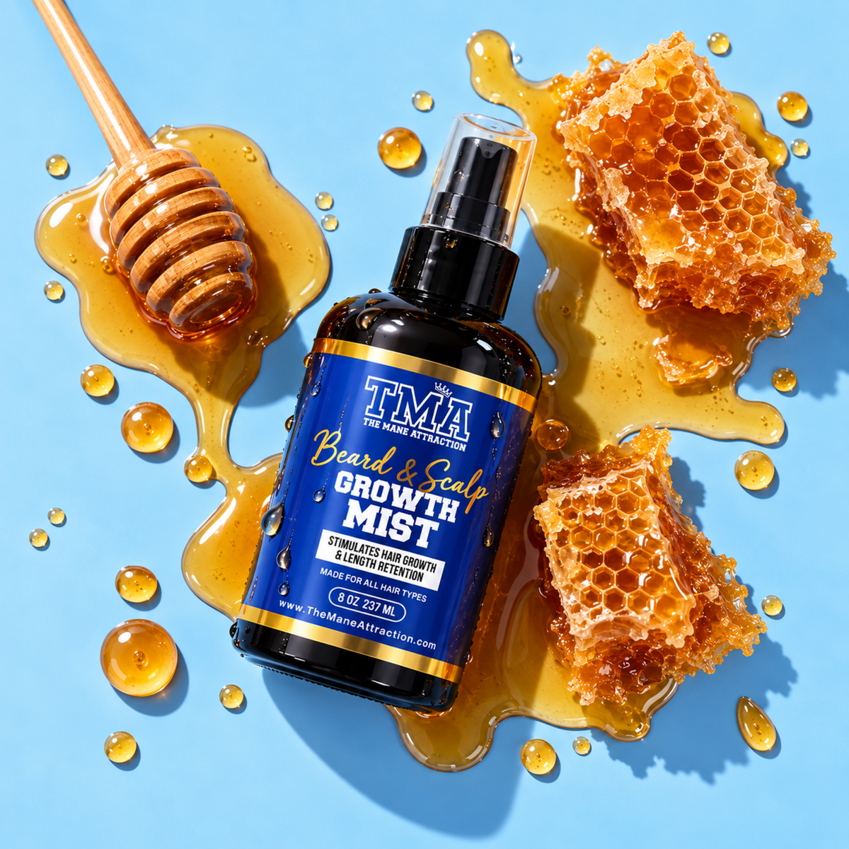 Beard & Scalp Growth Mist - The Mane Attraction