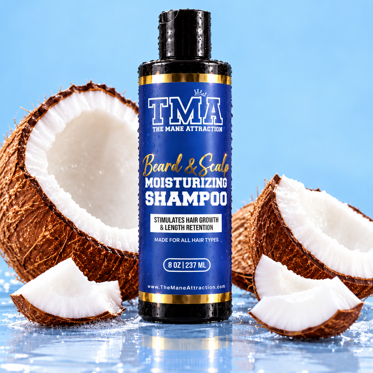 Beard & Scalp Moisturizing Shampoo - The Mane Attraction