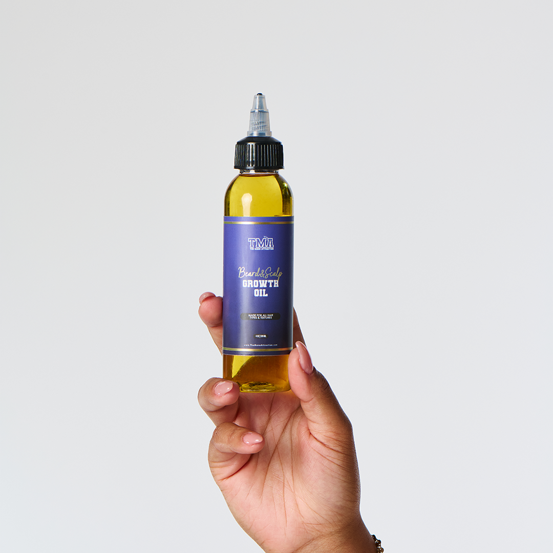 Jumbo Beard & Scalp Stimulating Growth Oil - The Mane Attraction
