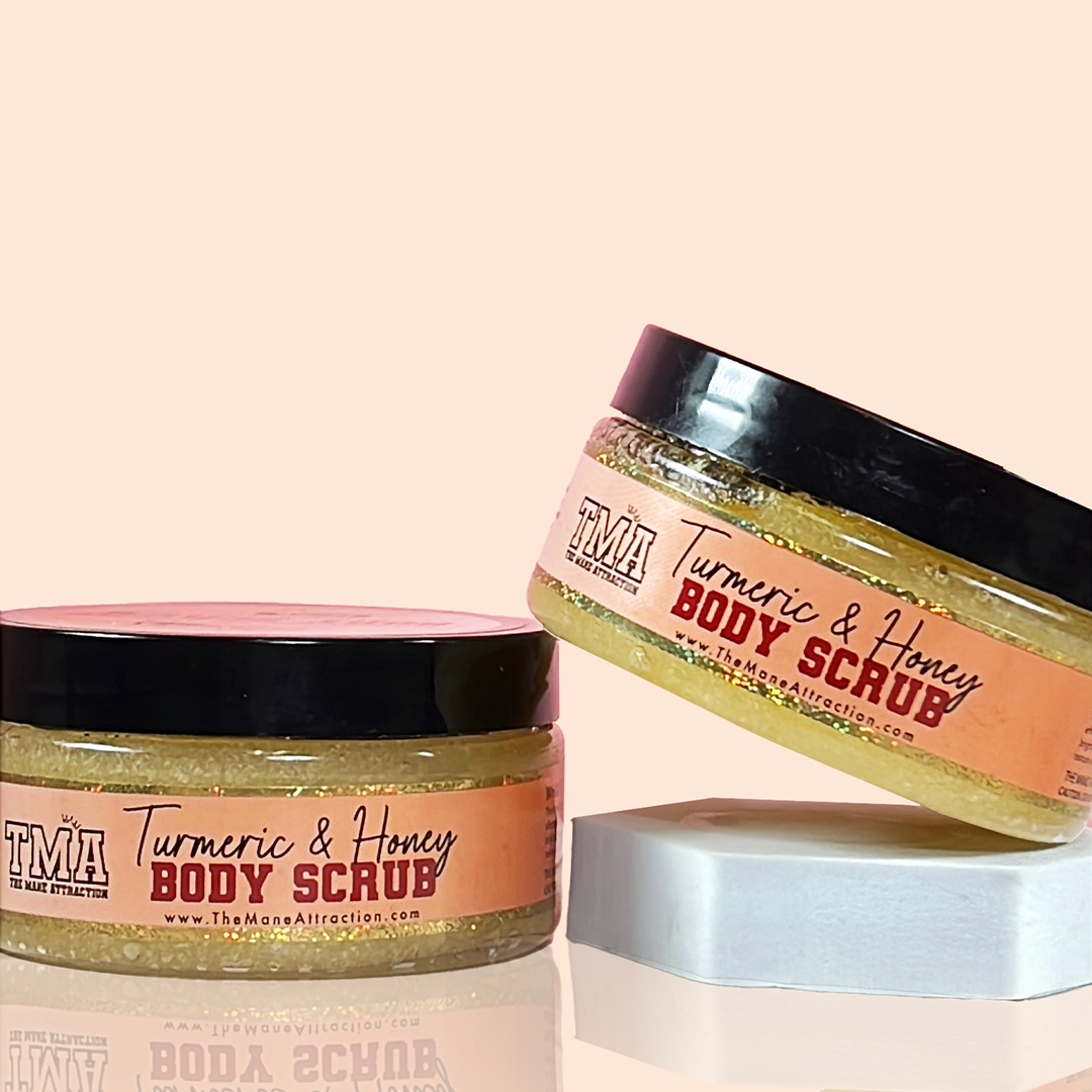 Turmeric & Honey Body Scrub - The Mane Attraction