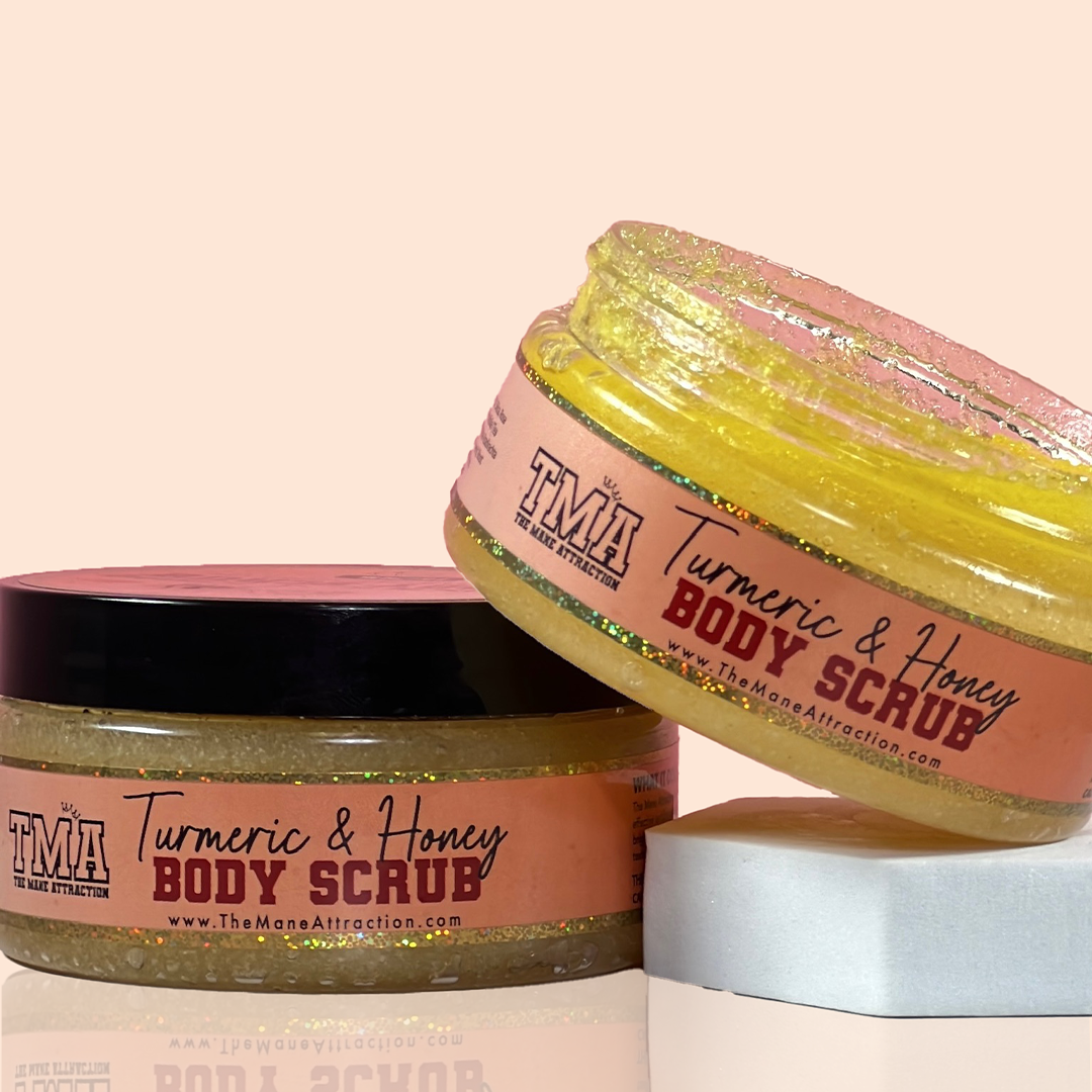 Turmeric & Honey Body Scrub - The Mane Attraction