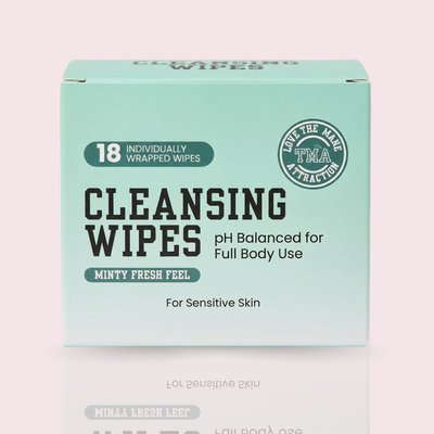 PH Balanced Feminine Cleansing Wipes - Minty Fresh Feel - The Mane Attraction