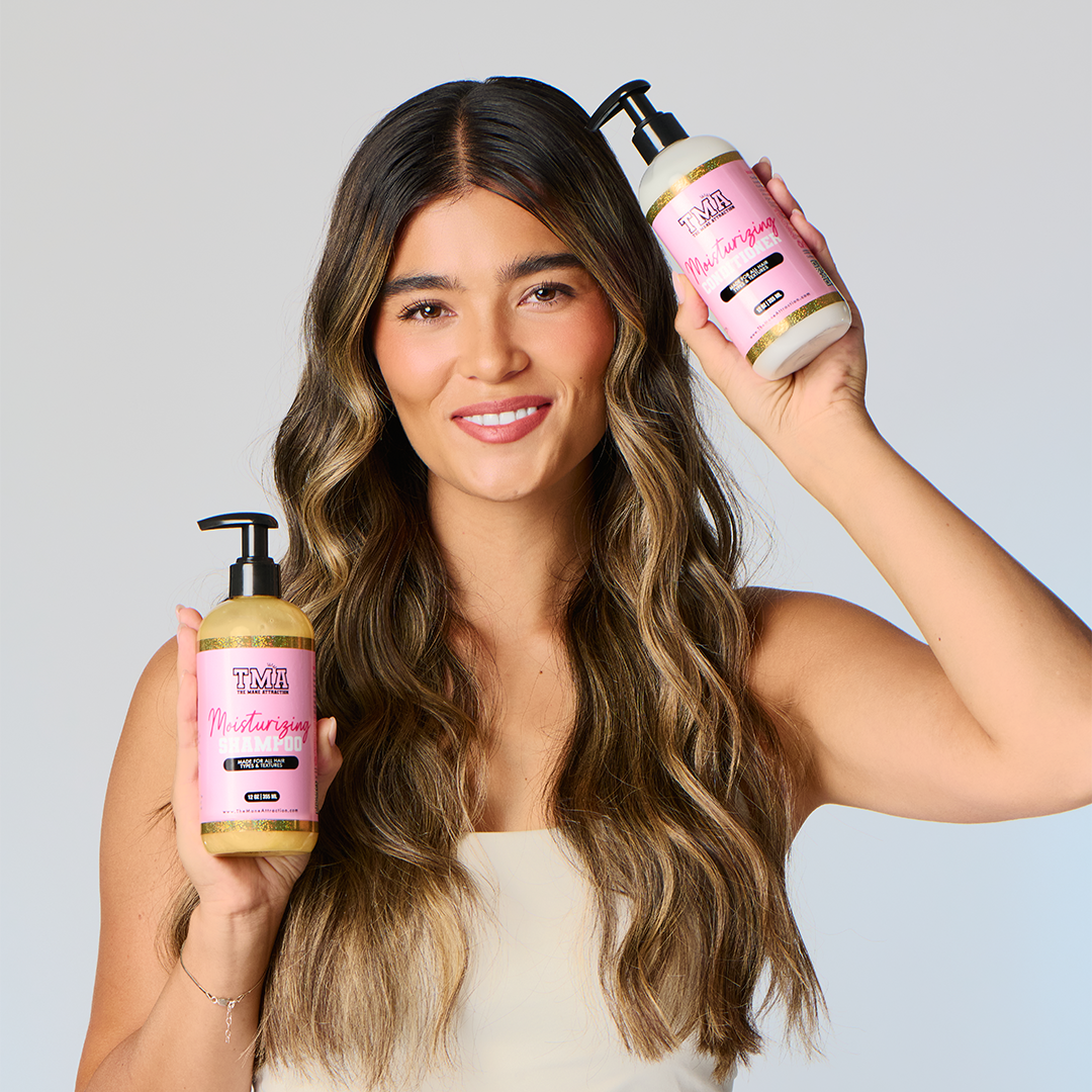 Moisturizing Shampoo & Conditioner Duo - The Mane Attraction