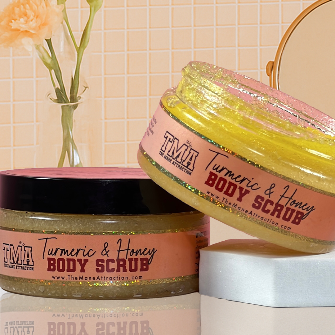 Turmeric & Honey Body Scrub - The Mane Attraction